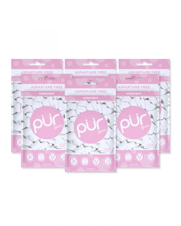 PUR Gum | Aspartame Free Chewing Gum | 100% Xylitol | Sugar Free, Vegan, Gluten Free & Keto Friendly