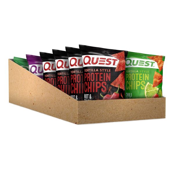 Quest Nutrition Tortilla Style Protein Chips, Spicy Variety Pack - Image 3