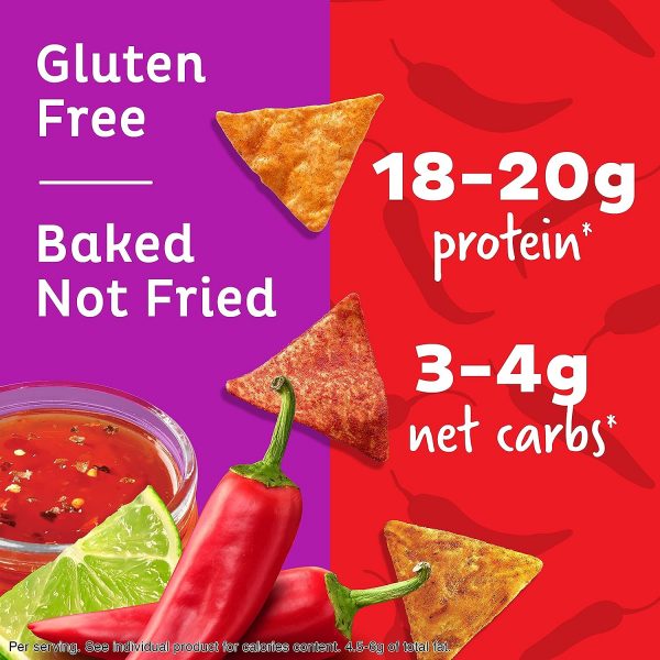 Quest Nutrition Tortilla Style Protein Chips, Spicy Variety Pack - Image 2